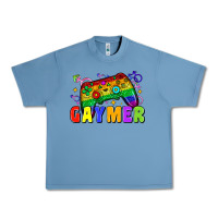 Pebble Blue Gaymer Urban Heavy Tee - Zillion Design Studio