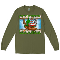 Army Green lake squad tumbler Long Sleeve Tee - HRA Design Shop