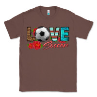 Chestnut love soccer Classic Tee - HRA Design Shop