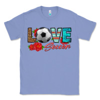 Colony Blue love soccer Classic Tee - HRA Design Shop