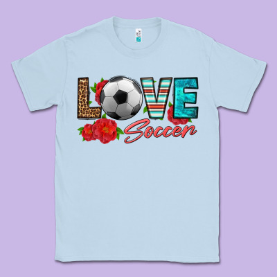 Love Soccer Classic Tee Designed By Hra Design Shop