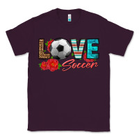 Plum love soccer Classic Tee - HRA Design Shop