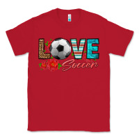 Red love soccer Classic Tee - HRA Design Shop