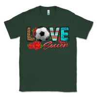 Sports Green love soccer Classic Tee - HRA Design Shop