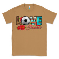 Toasted Coconut love soccer Classic Tee - HRA Design Shop