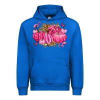Cobalt breast cancer awareness pink pumpkins Urban Hoodie - LillyAllenDesigns