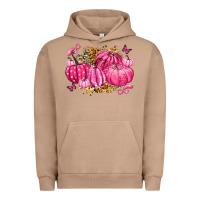 Pigment Burro breast cancer awareness pink pumpkins Urban Hoodie - LillyAllenDesigns