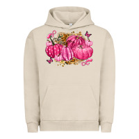 Pigment French Oak breast cancer awareness pink pumpkins Urban Hoodie - LillyAllenDesigns