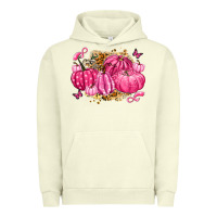 Pigment Pistachio breast cancer awareness pink pumpkins Urban Hoodie - LillyAllenDesigns