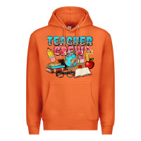 Carrot teacher crew Premium Hoodie - NancyCooperArtShop