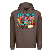 Coffee teacher crew Premium Hoodie - NancyCooperArtShop