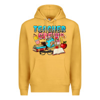 Mustard teacher crew Premium Hoodie - NancyCooperArtShop