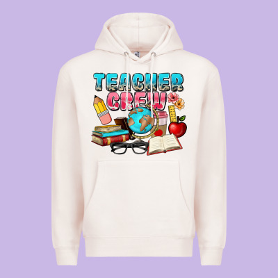 Teacher Crew Premium Hoodie Designed By Nancycooperartshop