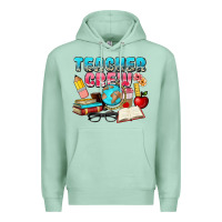 Seafoam teacher crew Premium Hoodie - NancyCooperArtShop