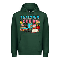 Sports Green teacher crew Premium Hoodie - NancyCooperArtShop