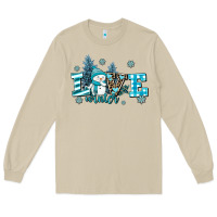 Mushroom love winter Long Sleeve Tee - AdoDesignShop
