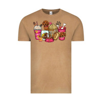 Vintage Camel dachshund coffee cups Vintage Tee - Zillion Design Studio