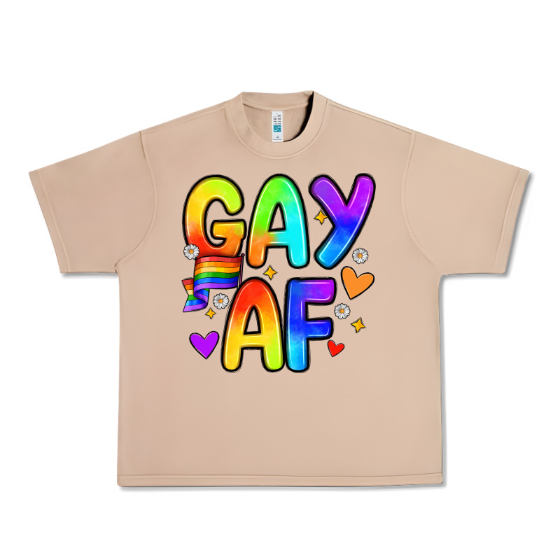 Gay Af Urban Heavy Tee by Zillion Design Studio | Teevron