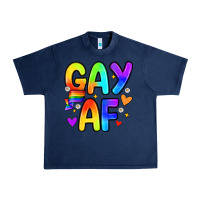 Navy gay af Urban Heavy Tee - Zillion Design Studio