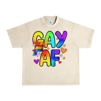 Sandshell gay af Urban Heavy Tee - Zillion Design Studio