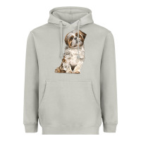 Moon Dust Shih Tzu Dog Heavyweight Hoodie - LillyAllenDesigns