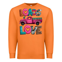 Carrot loads of love valentine's day truck Premium Sweatshirt - Jasminsmagicworld