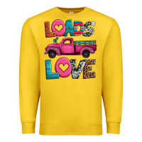 Lemon loads of love valentine's day truck Premium Sweatshirt - Jasminsmagicworld