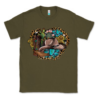 Army Green western design Classic Tee - SublimationCraftShop