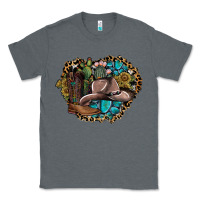 Charcoal Heather western design Classic Tee - SublimationCraftShop
