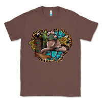 Chestnut western design Classic Tee - SublimationCraftShop
