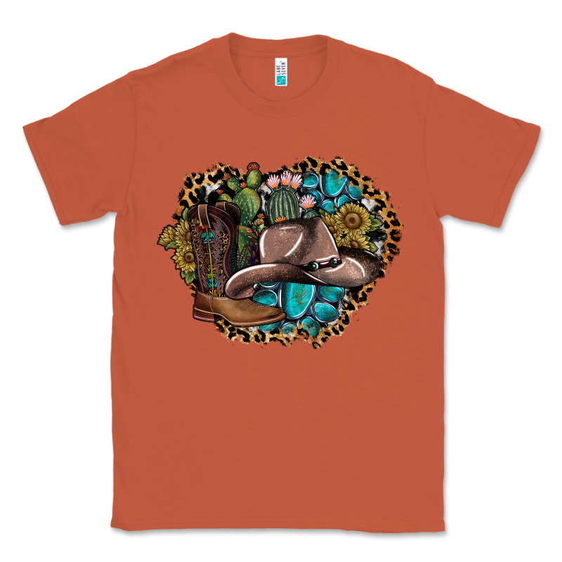 Western Design Classic Tee by SublimationCraftShop | Teevron