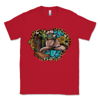 Red western design Classic Tee - SublimationCraftShop