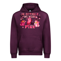 Mauve Wine in october we wear pink Urban Hoodie - LillyAllenDesigns