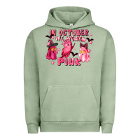 Pigment Oil Green in october we wear pink Urban Hoodie - LillyAllenDesigns