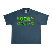 Midnight Navy lucky vibes Urban Heavy Tee - RanaPortraitStore