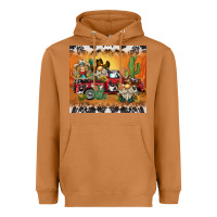 Meerkat western gnome truck Heavyweight Hoodie - BarkalooDesign