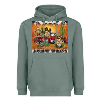 Sage western gnome truck Heavyweight Hoodie - BarkalooDesign