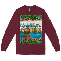 Burgundy life is better at the cabin air freshener Long Sleeve Tee - HRA Design Shop
