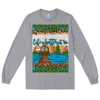 Heather Grey life is better at the cabin air freshener Long Sleeve Tee - HRA Design Shop