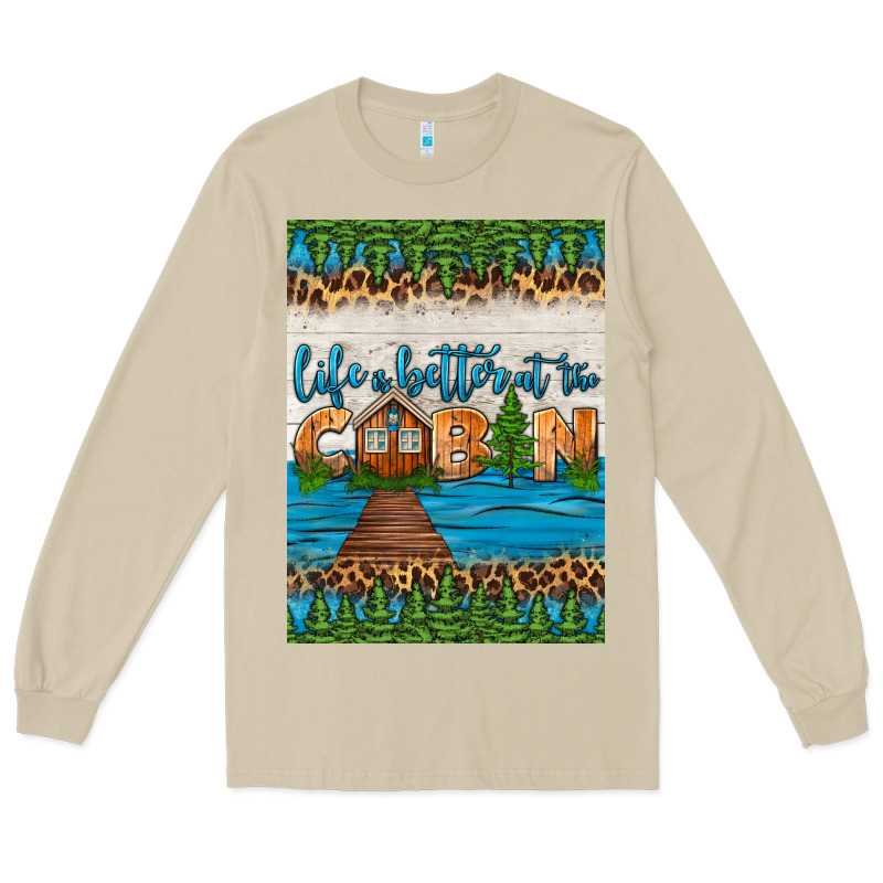 Life Is Better At The Cabin Air Freshener Long Sleeve Tee by HRA Design Shop | Teevron