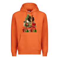 Carrot very merry teacher skeleton Premium Hoodie - NancyCooperArtShop