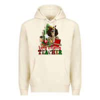 Sandshell very merry teacher skeleton Premium Hoodie - NancyCooperArtShop