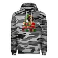 Slate Camo very merry teacher skeleton Premium Hoodie - NancyCooperArtShop