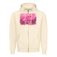Sandshell pink glitter background Zipper Hoodie - JahusDesignShop