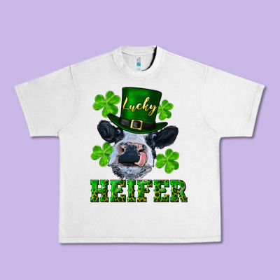 Lucky Heifer Urban Heavy Tee Designed By Ranaportraitstore