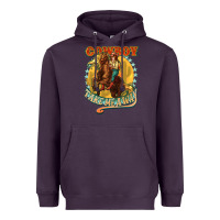 Plum cowboy take me away Heavyweight Hoodie - NancyCooperArtShop