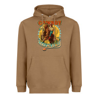 Toasted Coconut cowboy take me away Heavyweight Hoodie - NancyCooperArtShop