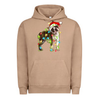 Pigment Burro christmas chocolate boston terrier Urban Hoodie - LillyAllenDesigns