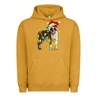 Pigment Peanut Butter christmas chocolate boston terrier Urban Hoodie - LillyAllenDesigns