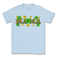 Dusty Blue St. Patricks Day mama Classic Tee - Neo Western